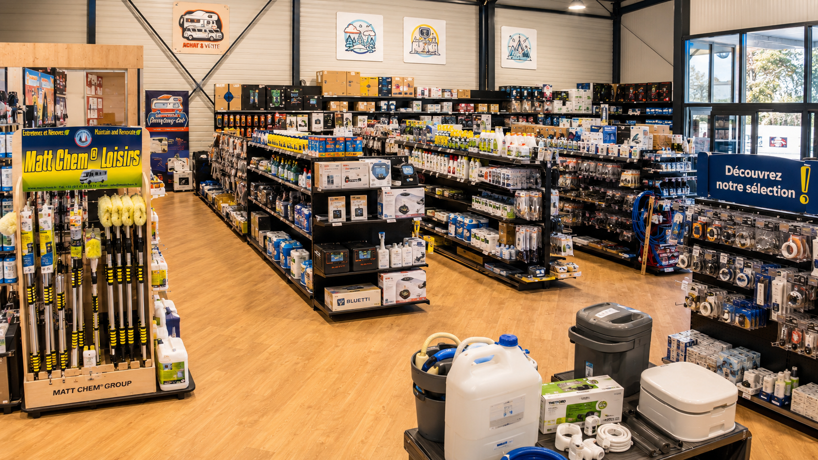 Tout pour profiter pleinement de votre camping-car